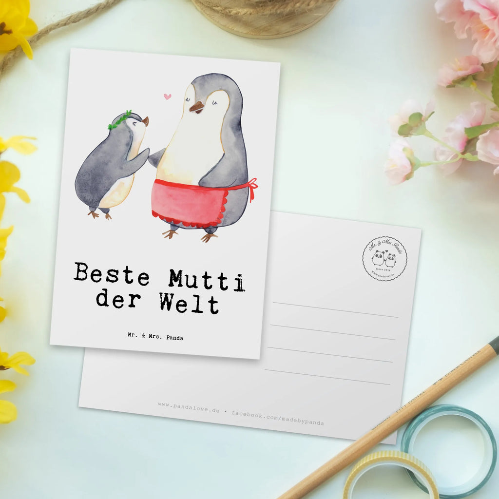 Postkarte Pinguin Beste Mutti der Welt Postkarte, Karte, Geschenkkarte, Grußkarte, Einladung, Ansichtskarte, Geburtstagskarte, Einladungskarte, Dankeskarte, Ansichtskarten, Einladung Geburtstag, Einladungskarten Geburtstag, für, Dankeschön, Geschenk, Schenken, Geburtstag, Geburtstagsgeschenk, Geschenkidee, Danke, Bedanken, Mitbringsel, Freude machen, Geschenktipp, Mama, Mami, Mutter, Muttertag, Mutti, Ma, Tochter, Sohn, Beste Mama, Beste, Supermama