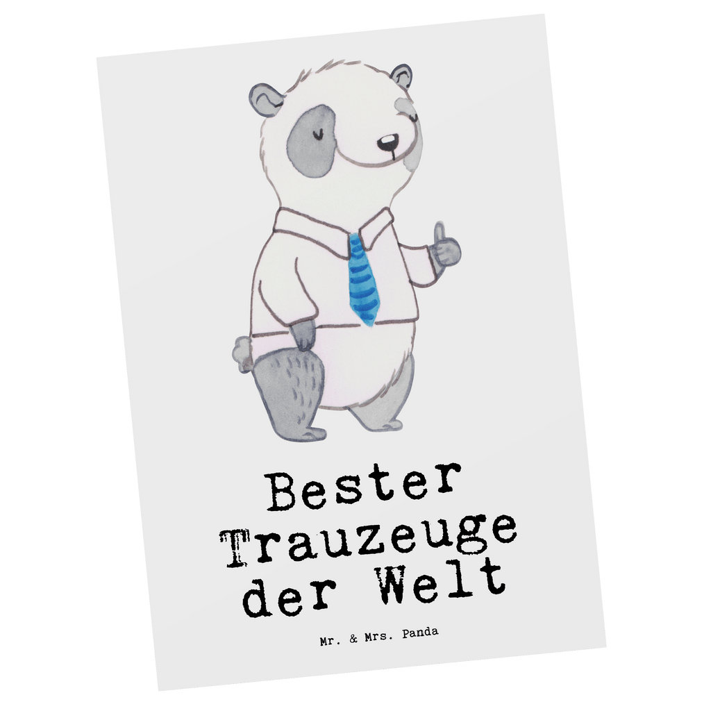 Postkarte Panda Bester Trauzeuge der Welt Postkarte, Karte, Geschenkkarte, Grußkarte, Einladung, Ansichtskarte, Geburtstagskarte, Einladungskarte, Dankeskarte, Ansichtskarten, Einladung Geburtstag, Einladungskarten Geburtstag, für, Dankeschön, Geschenk, Schenken, Geburtstag, Geburtstagsgeschenk, Geschenkidee, Danke, Bedanken, Mitbringsel, Freude machen, Geschenktipp, Trauzeuge, Trauhzeuge, Hochzeit, Heirat, JGA, Trauung, Kirche, Standesamt, Braut, Bräutigam