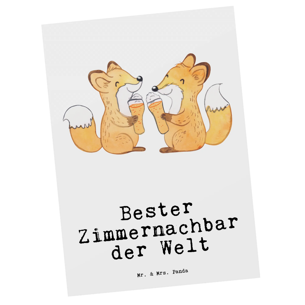 Postkarte Fuchs Bester Zimmernachbar der Welt Postkarte, Karte, Geschenkkarte, Grußkarte, Einladung, Ansichtskarte, Geburtstagskarte, Einladungskarte, Dankeskarte, Ansichtskarten, Einladung Geburtstag, Einladungskarten Geburtstag, für, Dankeschön, Geschenk, Schenken, Geburtstag, Geburtstagsgeschenk, Geschenkidee, Danke, Bedanken, Mitbringsel, Freude machen, Geschenktipp, Zimmernachbar, Zimmernachbarn, Zimmer, Krankenhaus, Patient, Kollegin, Wohnheim, Nachbar, WG, Studentenwohnheim