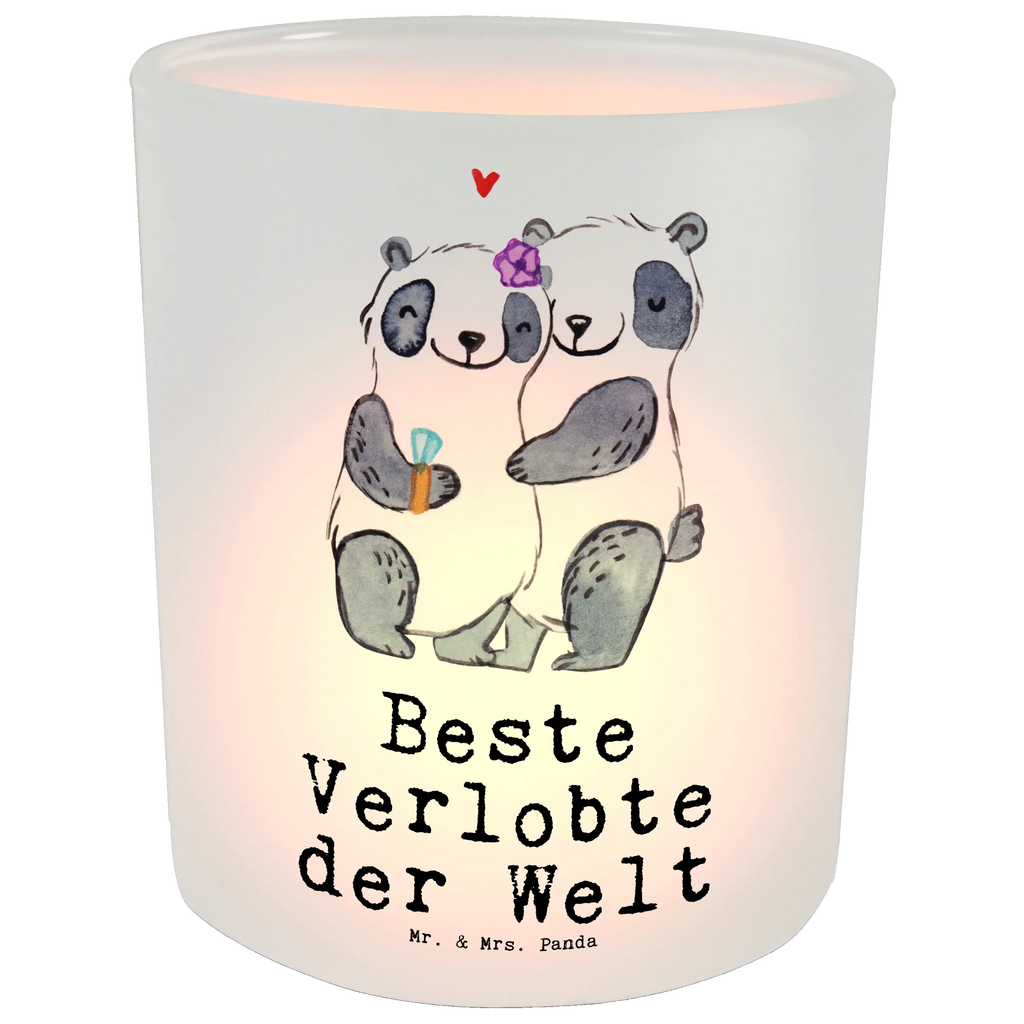 Windlicht Panda Beste Verlobte der Welt Windlicht Glas, Teelichtglas, Teelichthalter, Teelichter, Kerzenglas, Windlicht Kerze, Kerzenlicht, Glas Windlicht, Windlicht Zur Hochzeit, Windlicht Deko, Windlicht Hochzeit, Teelichtgläser, Windlicht Dekorieren, für, Dankeschön, Geschenk, Schenken, Geburtstag, Geburtstagsgeschenk, Geschenkidee, Danke, Bedanken, Mitbringsel, Freude machen, Geschenktipp, Verlobte, Verloben, Verlobung, Traumfrau, Frau, Freundin, Ehefrau, Zukünftige, Hochzeit, Ehe