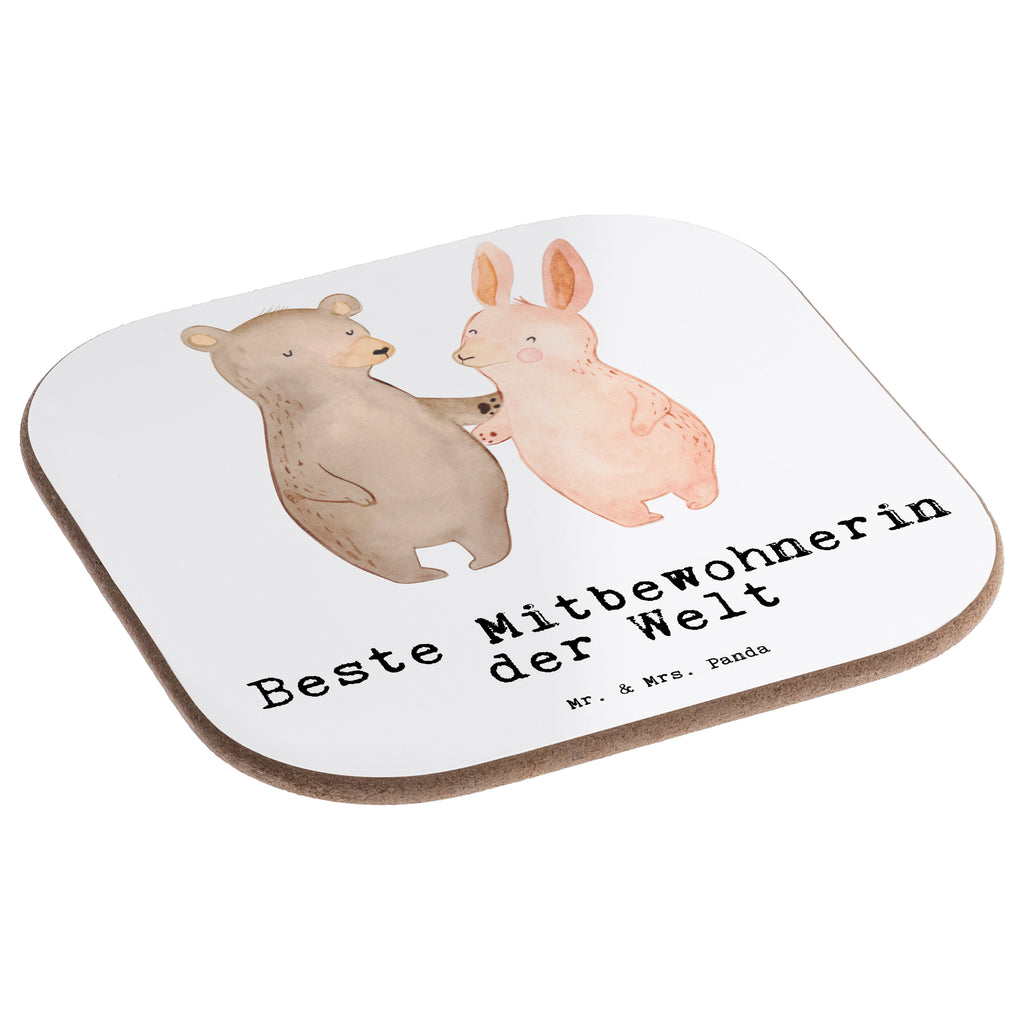 Quadratische Untersetzer Hase Beste Mitbewohnerin der Welt Untersetzer, Bierdeckel, Glasuntersetzer, Untersetzer Gläser, Getränkeuntersetzer, Untersetzer aus Holz, Untersetzer für Gläser, Korkuntersetzer, Untersetzer Holz, Holzuntersetzer, Tassen Untersetzer, Untersetzer Design, für, Dankeschön, Geschenk, Schenken, Geburtstag, Geburtstagsgeschenk, Geschenkidee, Danke, Bedanken, Mitbringsel, Freude machen, Geschenktipp, Mitbewohnerin, WG, Zimmernachbarin, Wohngemeinschaft, WG-Bewohnerin, Zimmerkollegin, Zimmergenossin, Stubenkameradin