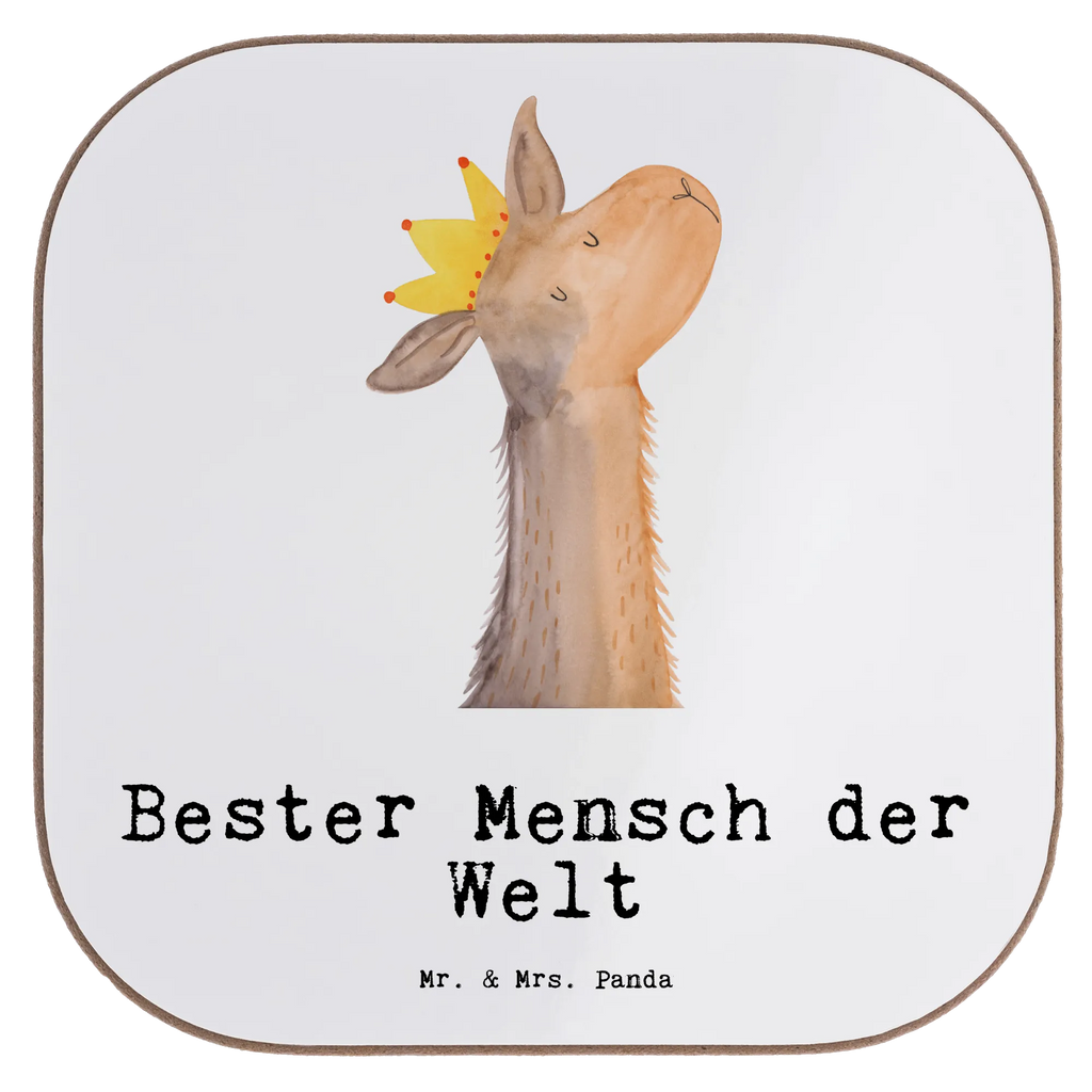 Quadratische Untersetzer Lama Bester Mensch der Welt Untersetzer, Bierdeckel, Glasuntersetzer, Untersetzer Gläser, Getränkeuntersetzer, Untersetzer aus Holz, Untersetzer für Gläser, Korkuntersetzer, Untersetzer Holz, Holzuntersetzer, Tassen Untersetzer, Untersetzer Design, für, Dankeschön, Geschenk, Schenken, Geburtstag, Geburtstagsgeschenk, Geschenkidee, Danke, Bedanken, Mitbringsel, Freude machen, Geschenktipp, Lieblingsmensch, Liebling, Lieblings Mensch, tollster Mensch, Vorbild, Partner, Ehemann, Ehefrau, Liebe, Valentinstag