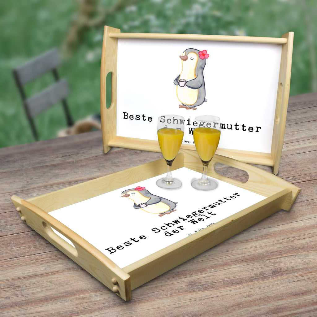 Serviertablett Pinguin Beste Schwiegermutter der Welt Serviertablett, Tablett, Holztablett, Küchentablett, Dekotablett, Frühstückstablett, für, Dankeschön, Geschenk, Schenken, Geburtstag, Geburtstagsgeschenk, Geschenkidee, Danke, Bedanken, Mitbringsel, Freude machen, Geschenktipp, Schwiegermutter, Schwiegermama, Schwiegereltern, Mama, Mutter, Mutter des Ehepartners, angeheiratet