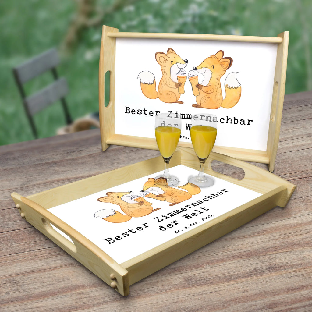 Serviertablett Fuchs Bester Zimmernachbar der Welt Serviertablett, Tablett, Holztablett, Küchentablett, Dekotablett, Frühstückstablett, für, Dankeschön, Geschenk, Schenken, Geburtstag, Geburtstagsgeschenk, Geschenkidee, Danke, Bedanken, Mitbringsel, Freude machen, Geschenktipp, Zimmernachbar, Zimmernachbarn, Zimmer, Krankenhaus, Patient, Kollegin, Wohnheim, Nachbar, WG, Studentenwohnheim