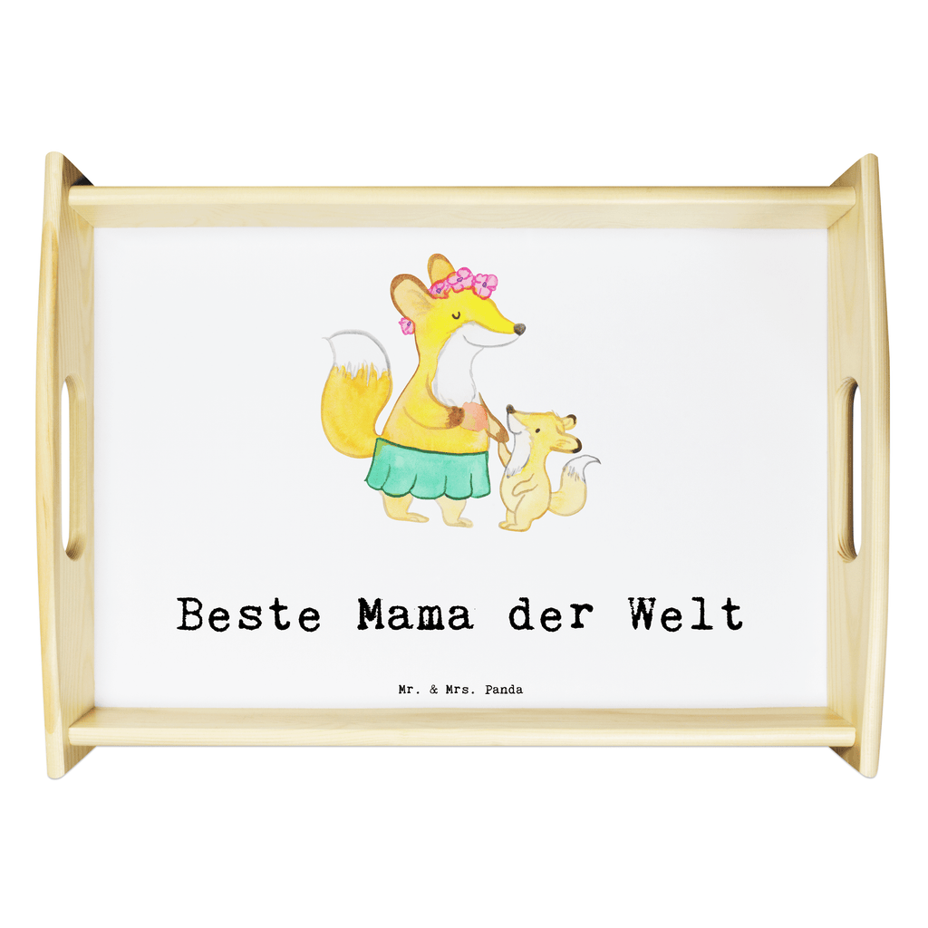 Serviertablett Fuchs Beste Mama der Welt Serviertablett, Tablett, Holztablett, Küchentablett, Dekotablett, Frühstückstablett, für, Dankeschön, Geschenk, Schenken, Geburtstag, Geburtstagsgeschenk, Geschenkidee, Danke, Bedanken, Mitbringsel, Freude machen, Geschenktipp, Mama, Mami, Mutter, Muttertag, Mutti, Ma, Tochter, Sohn, Beste Mama, Beste, Supermama