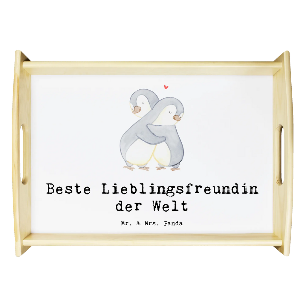 Serviertablett Pinguin Beste Lieblingsfreundin der Welt Serviertablett, Tablett, Holztablett, Küchentablett, Dekotablett, Frühstückstablett, für, Dankeschön, Geschenk, Schenken, Geburtstag, Geburtstagsgeschenk, Geschenkidee, Danke, Bedanken, Mitbringsel, Freude machen, Geschenktipp, Lieblingsfreundin, Freundin, Partnerin, Lieblingsmensch, Lieblings Mensch, Liebling, Partner, Bae, beste Freundin, Liebe, Herz, Love