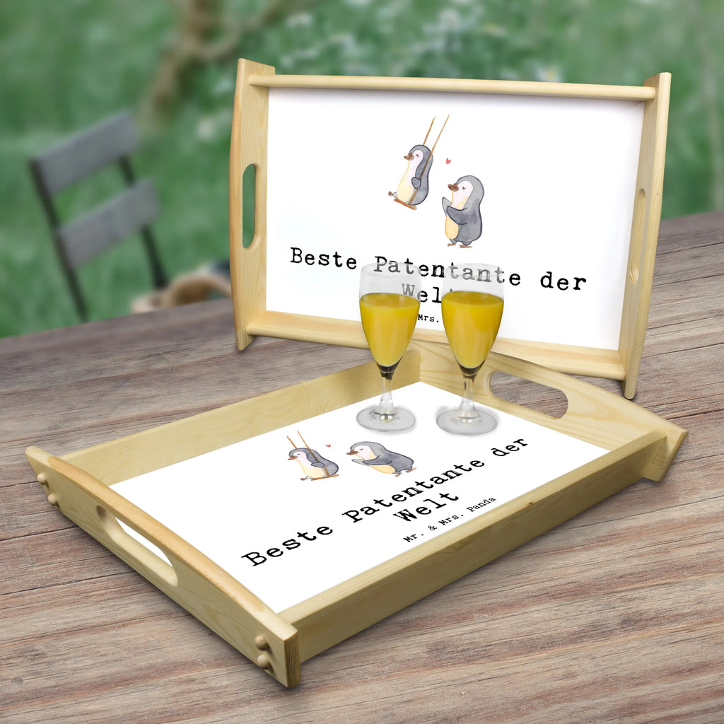 Serviertablett Pinguin Beste Patentante der Welt Serviertablett, Tablett, Holztablett, Küchentablett, Dekotablett, Frühstückstablett, für, Dankeschön, Geschenk, Schenken, Geburtstag, Geburtstagsgeschenk, Geschenkidee, Danke, Bedanken, Mitbringsel, Freude machen, Geschenktipp, Patentante, Paten Tante, Lieblingstante, Taufpartner, Taufe, Familie, Kleinigkeit, Nichte, Neffe