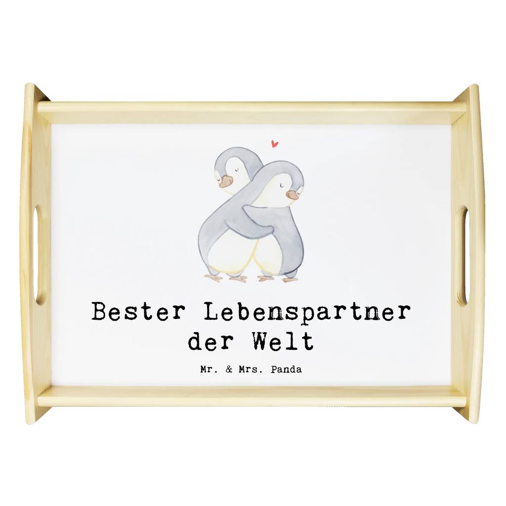 Serviertablett Pinguin Bester Lebenspartner der Welt Serviertablett, Tablett, Holztablett, Küchentablett, Dekotablett, Frühstückstablett, für, Dankeschön, Geschenk, Schenken, Geburtstag, Geburtstagsgeschenk, Geschenkidee, Danke, Bedanken, Mitbringsel, Freude machen, Geschenktipp, Lebenspartner, Ehepartner, Partner, Ehemann, Ehefrau, Liebe, Freund, Freundin, Hochzeitstag, verliebt