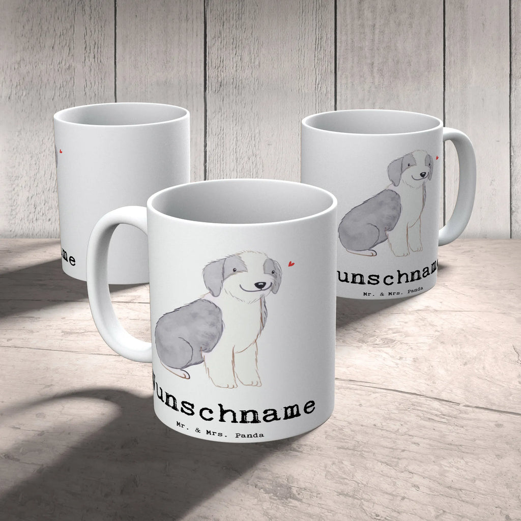 Personalisierte Tasse Bearded Collie Lebensretter Personalisierte Tasse, Namenstasse, Wunschname, Personalisiert, Tasse, Namen, Drucken, Tasse mit Namen, Hund, Hunderasse, Rassehund, Hundebesitzer, Geschenk, Tierfreund, Schenken, Welpe, Bearded Collie, britischer Hütehund