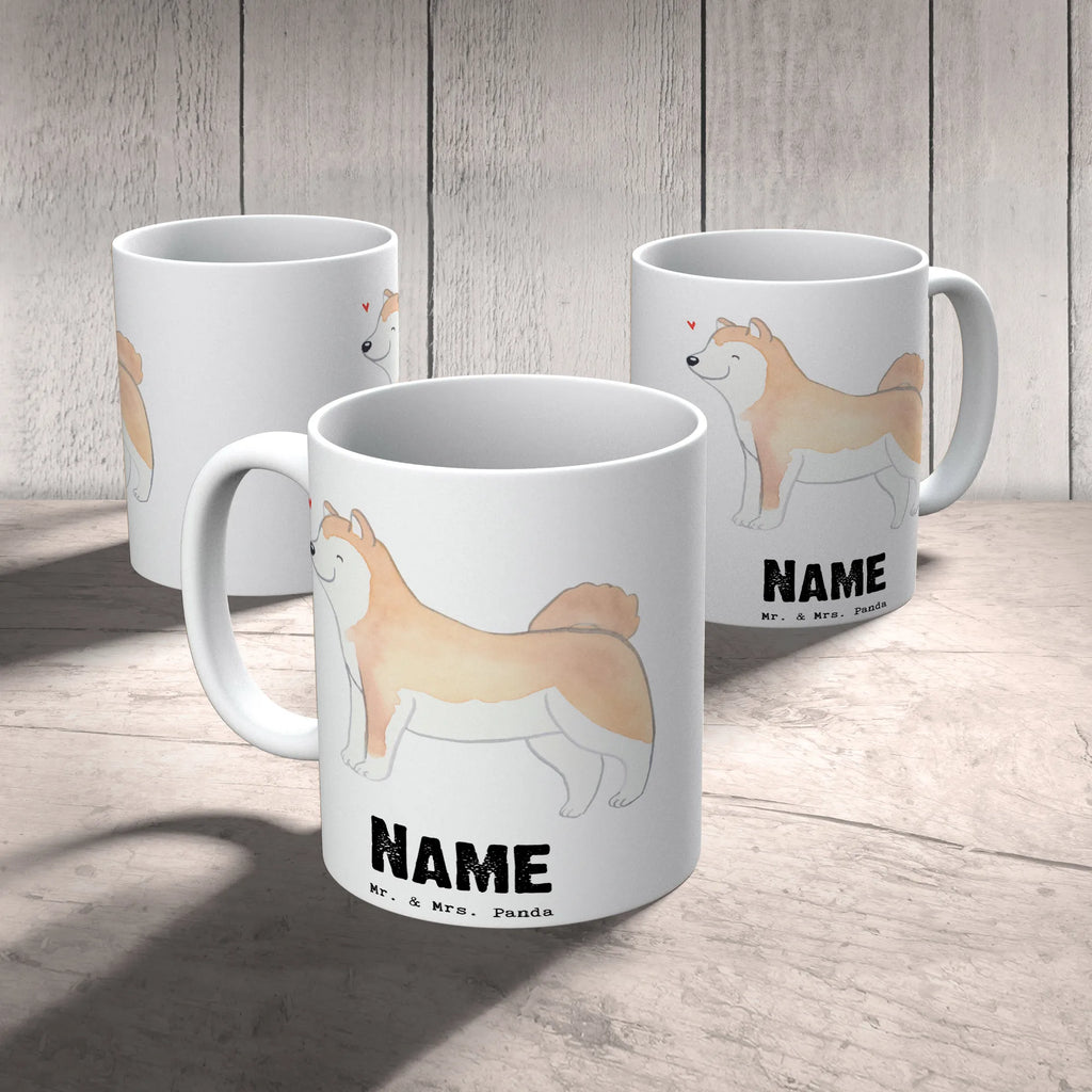 Personalisierte Tasse Akita Inu Lebensretter Personalisierte Tasse, Namenstasse, Wunschname, Personalisiert, Tasse, Namen, Drucken, Tasse mit Namen, Hund, Hunderasse, Rassehund, Hundebesitzer, Geschenk, Tierfreund, Schenken, Welpe