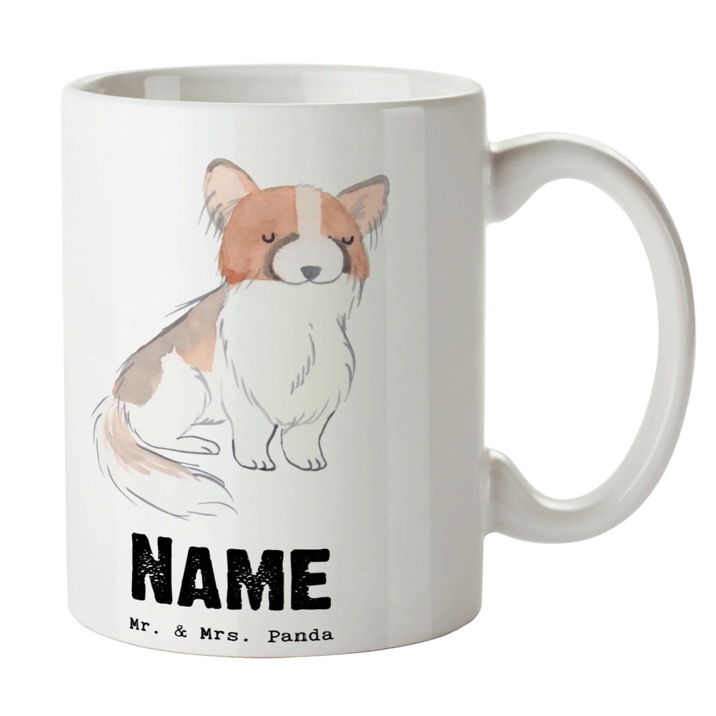 Personalisierte Tasse Papillon Lebensretter Personalisierte Tasse, Namenstasse, Wunschname, Personalisiert, Tasse, Namen, Drucken, Tasse mit Namen, Hund, Hunderasse, Rassehund, Hundebesitzer, Geschenk, Tierfreund, Schenken, Welpe, Kontinentaler Zwergspaniel, Papillon