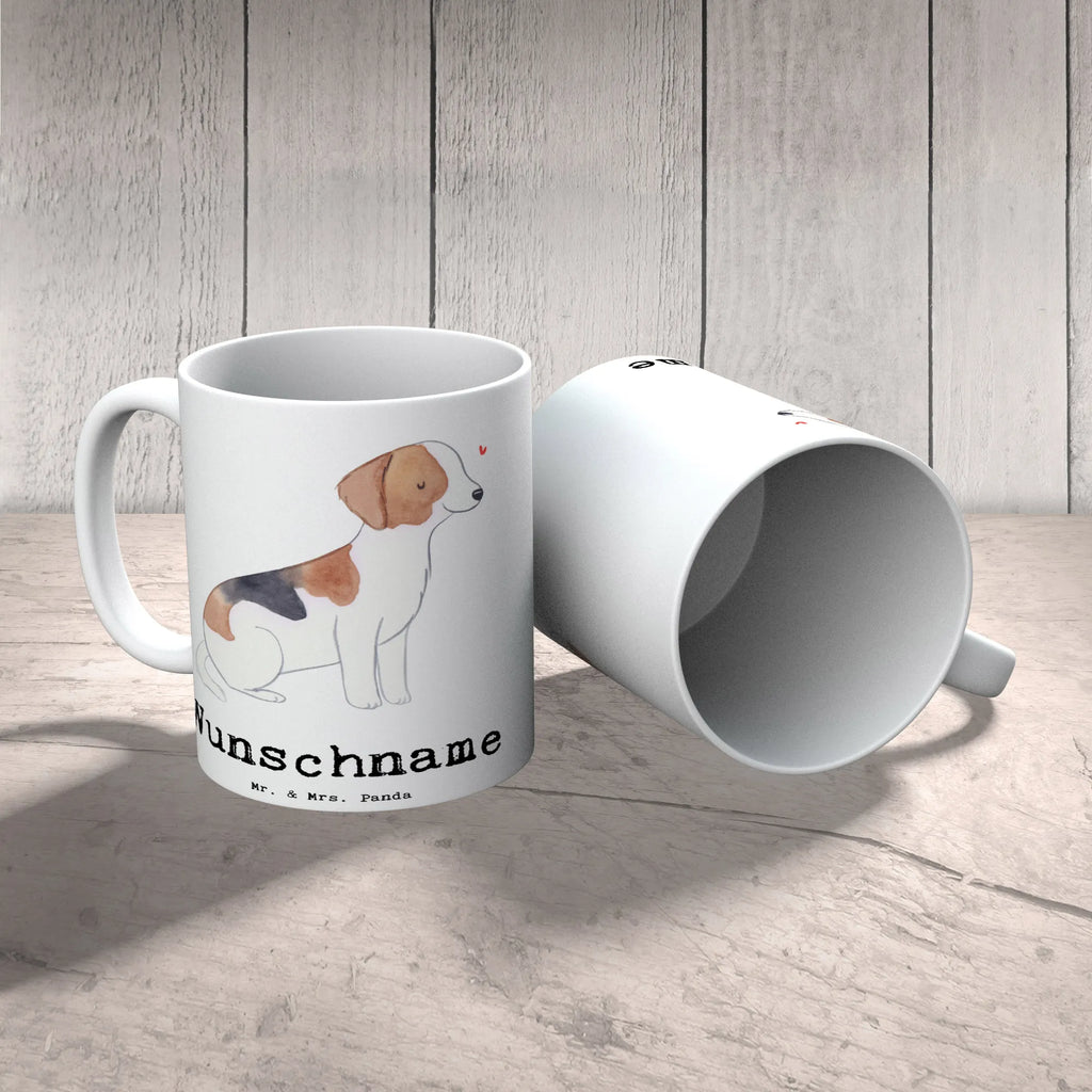 Personalisierte Tasse Foxhound Lebensretter Personalisierte Tasse, Namenstasse, Wunschname, Personalisiert, Tasse, Namen, Drucken, Tasse mit Namen, Hund, Hunderasse, Rassehund, Hundebesitzer, Geschenk, Tierfreund, Schenken, Welpe, Foxhound, Jagdhund, Laufhund