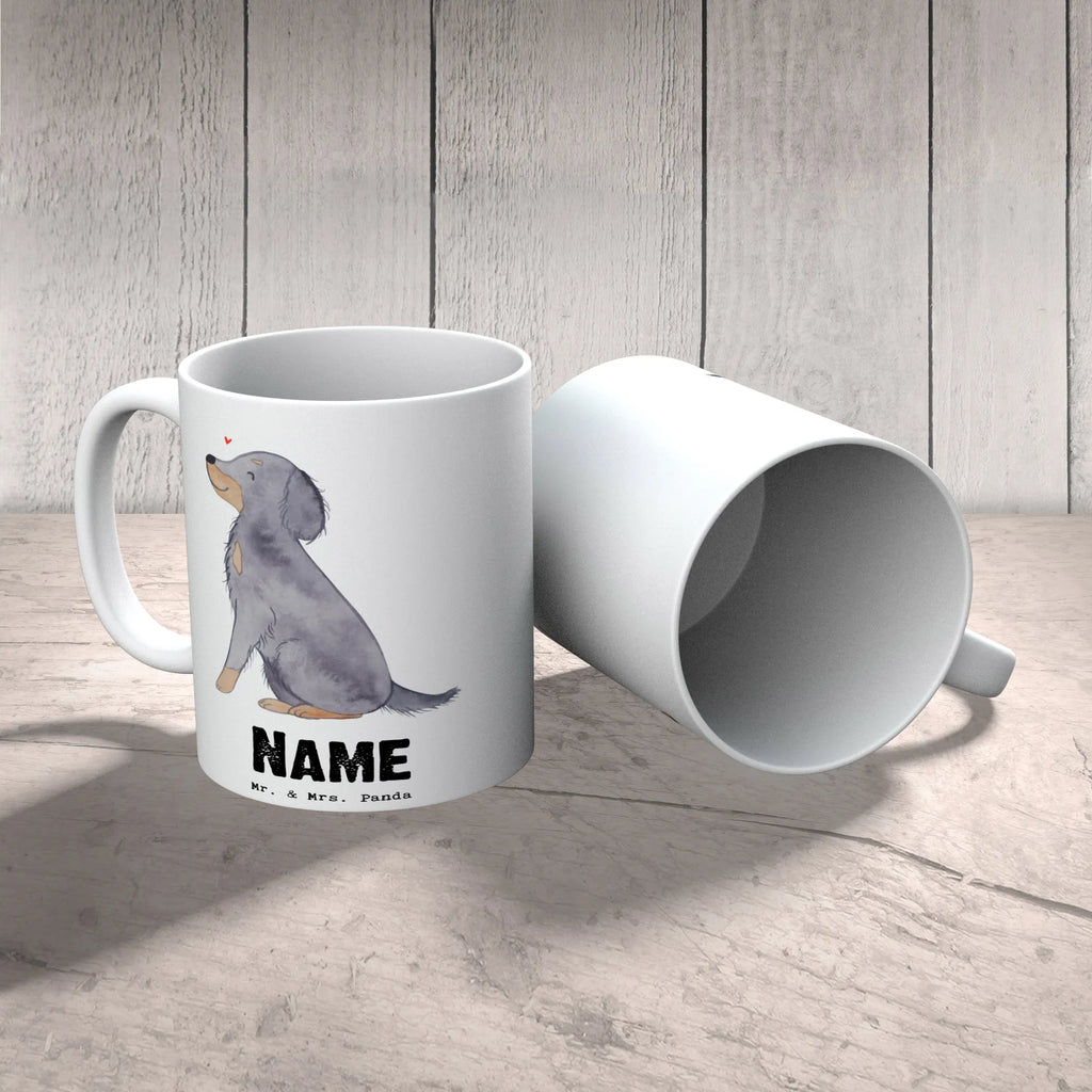 Personalisierte Tasse Gordon Setter Lebensretter Personalisierte Tasse, Namenstasse, Wunschname, Personalisiert, Tasse, Namen, Drucken, Tasse mit Namen, Hund, Hunderasse, Rassehund, Hundebesitzer, Geschenk, Tierfreund, Schenken, Welpe, Gordon Shetter, Jagdhund