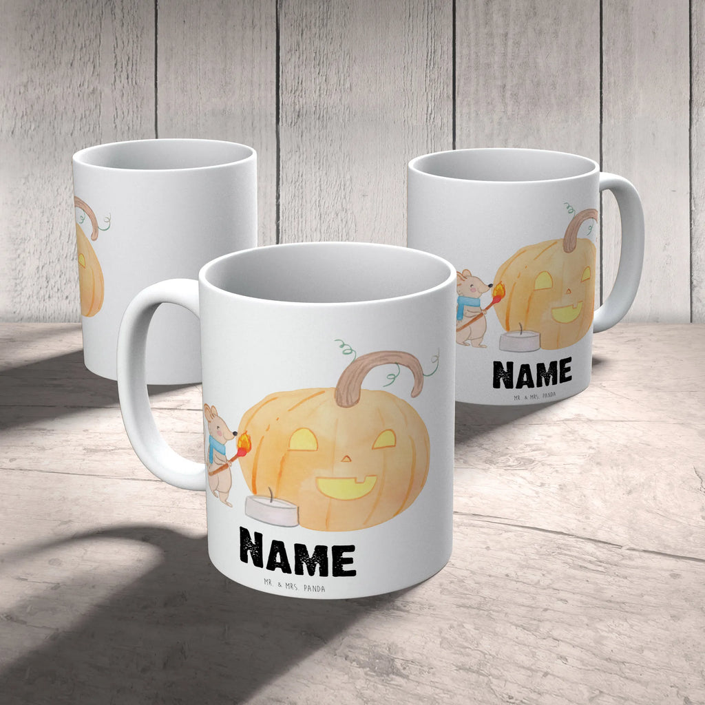 Personalisierte Tasse Kürbis Maus Personalisierte Tasse, Namenstasse, Wunschname, Personalisiert, Tasse, Namen, Drucken, Tasse mit Namen, Halloween, Deko, Martinssingen, Dekoration, Geschenke, Schenken, Halloween Deko, Trick or Treat, Süßes sonst gibt's saures, Maus, Kürbis, Kerzen