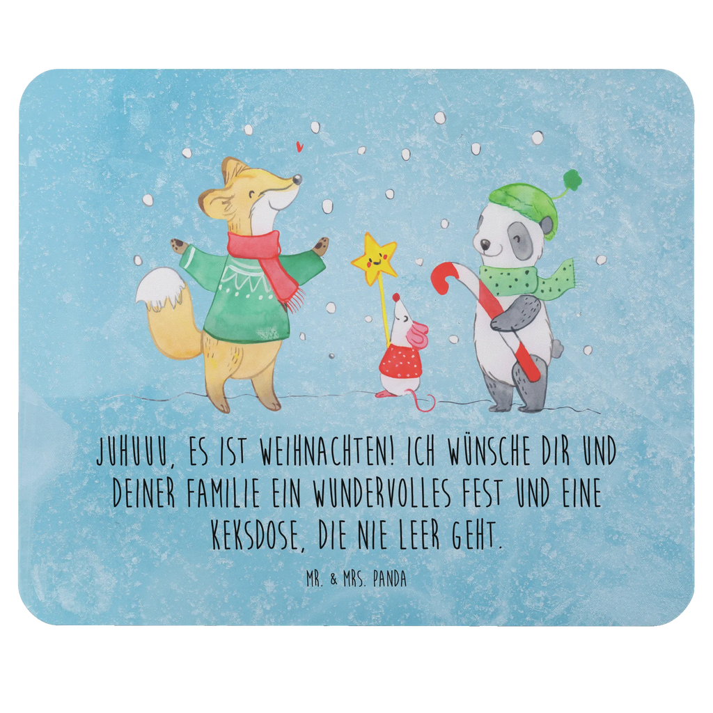 Mauspad Winter Weihnachtsfreude Mousepad, Computer zubehör, Büroausstattung, PC Zubehör, Arbeitszimmer, Mauspad, Einzigartiges Mauspad, Designer Mauspad, Mausunterlage, Mauspad Büro, Winter, Weihnachten, Weihnachtsdeko, Nikolaus, Advent, Heiligabend, Wintermotiv, Weihnachtsmann, Weihnachtstage, Fuchs, Weihnachtsbaum, Tannenbaum, Weihnachtszeit