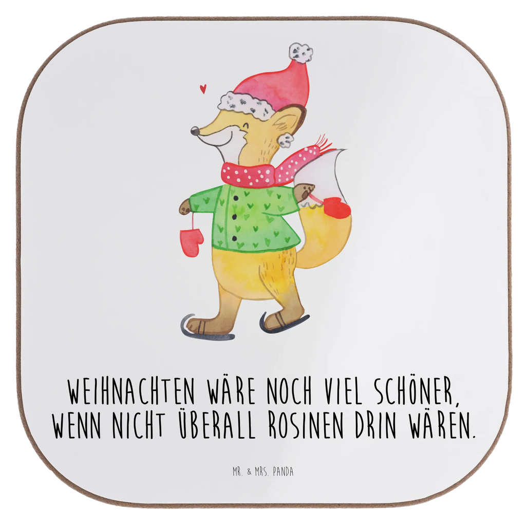 Quadratische Untersetzer Fuchs  Schlittschuhe Untersetzer, Bierdeckel, Glasuntersetzer, Untersetzer Gläser, Getränkeuntersetzer, Untersetzer aus Holz, Untersetzer für Gläser, Korkuntersetzer, Untersetzer Holz, Holzuntersetzer, Tassen Untersetzer, Untersetzer Design, Winter, Weihnachten, Weihnachtsdeko, Nikolaus, Advent, Heiligabend, Wintermotiv, Weihnachtsmann, Weihnachtstage, Weihnachtsbaum, Tannenbaum, Weihnachtszeit