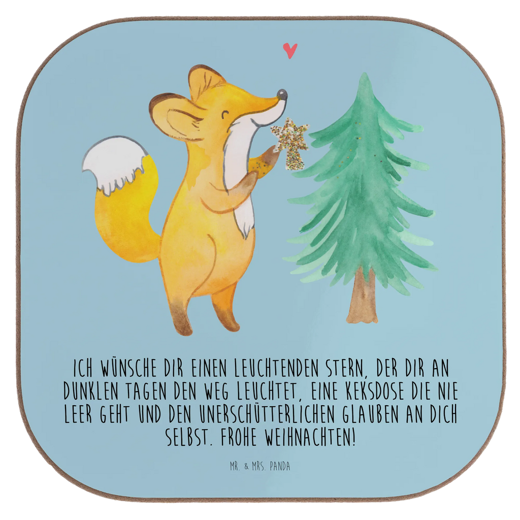 Quadratische Untersetzer Fuchs  Weihnachtsbaum Untersetzer, Bierdeckel, Glasuntersetzer, Untersetzer Gläser, Getränkeuntersetzer, Untersetzer aus Holz, Untersetzer für Gläser, Korkuntersetzer, Untersetzer Holz, Holzuntersetzer, Tassen Untersetzer, Untersetzer Design, Winter, Weihnachten, Weihnachtsdeko, Nikolaus, Advent, Heiligabend, Wintermotiv, Weihnachtsmann, Weihnachtstage, Fuchs, Schlittschuh, Weihnachtszeit, Weihnachtsdekoration