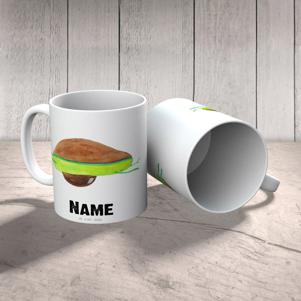 Personalisierte Tasse Avocado Yoga Personalisierte Tasse, Namenstasse, Wunschname, Personalisiert, Tasse, Namen, Drucken, Tasse mit Namen, Avocado, Veggie, Vegan, Gesund, Avocado Yoga Vegan