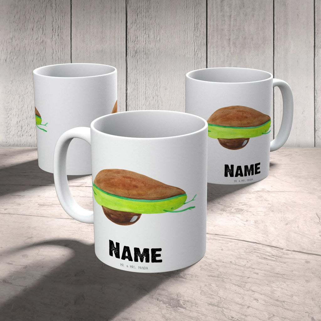 Personalisierte Tasse Avocado Yoga Personalisierte Tasse, Namenstasse, Wunschname, Personalisiert, Tasse, Namen, Drucken, Tasse mit Namen, Avocado, Veggie, Vegan, Gesund, Avocado Yoga Vegan