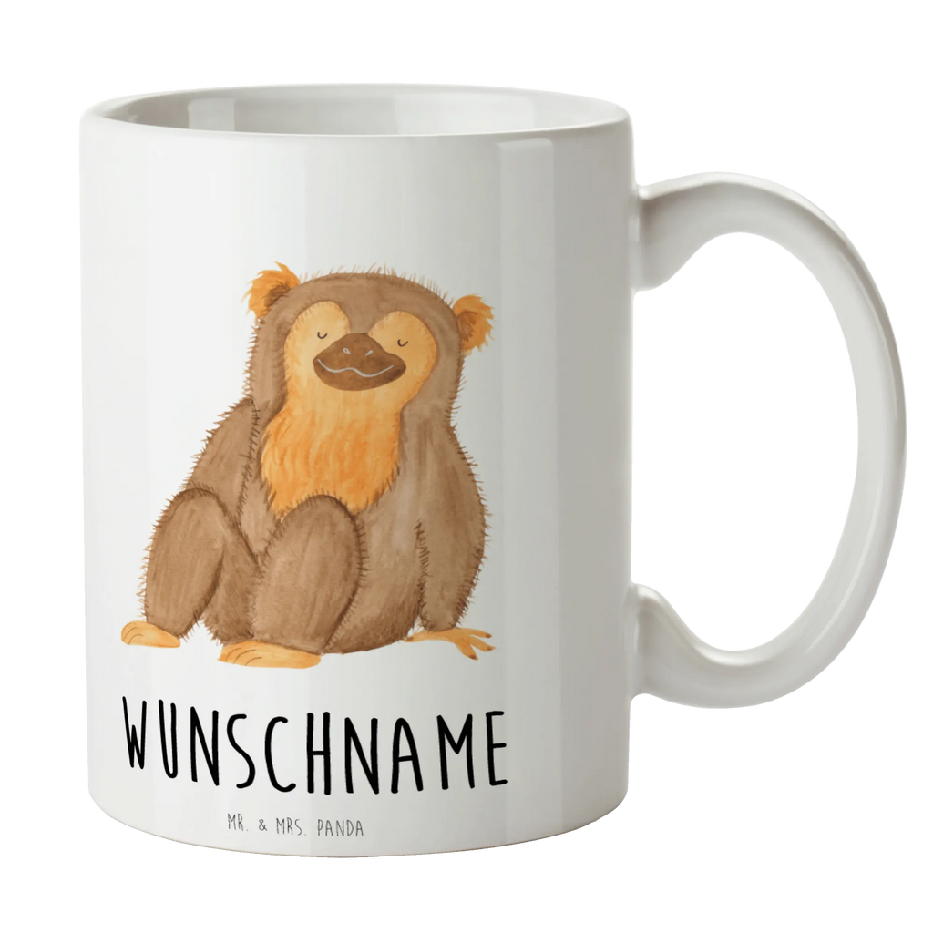 Personalisierte Tasse Affe Personalisierte Tasse, Namenstasse, Wunschname, Personalisiert, Tasse, Namen, Drucken, Tasse mit Namen, Afrika, Wildtiere, Affe, Äffchen, Affen, Selbstliebe, Respekt, Motivation, Selbstachtung, Liebe, Selbstbewusstsein, Selfcare