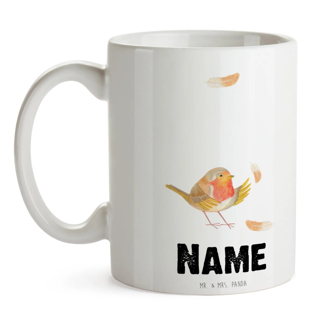 Personalisierte Tasse Rotkehlchen mit Federn Personalisierte Tasse, Namenstasse, Wunschname, Personalisiert, Tasse, Namen, Drucken, Tasse mit Namen, Tiermotive, Gute Laune, lustige Sprüche, Tiere, What if i fall, Rotkehlchen, Spruch Motivation, Spruch Mut, Vogel, Motivation Sprüche, Motivationsbilder, fliegen