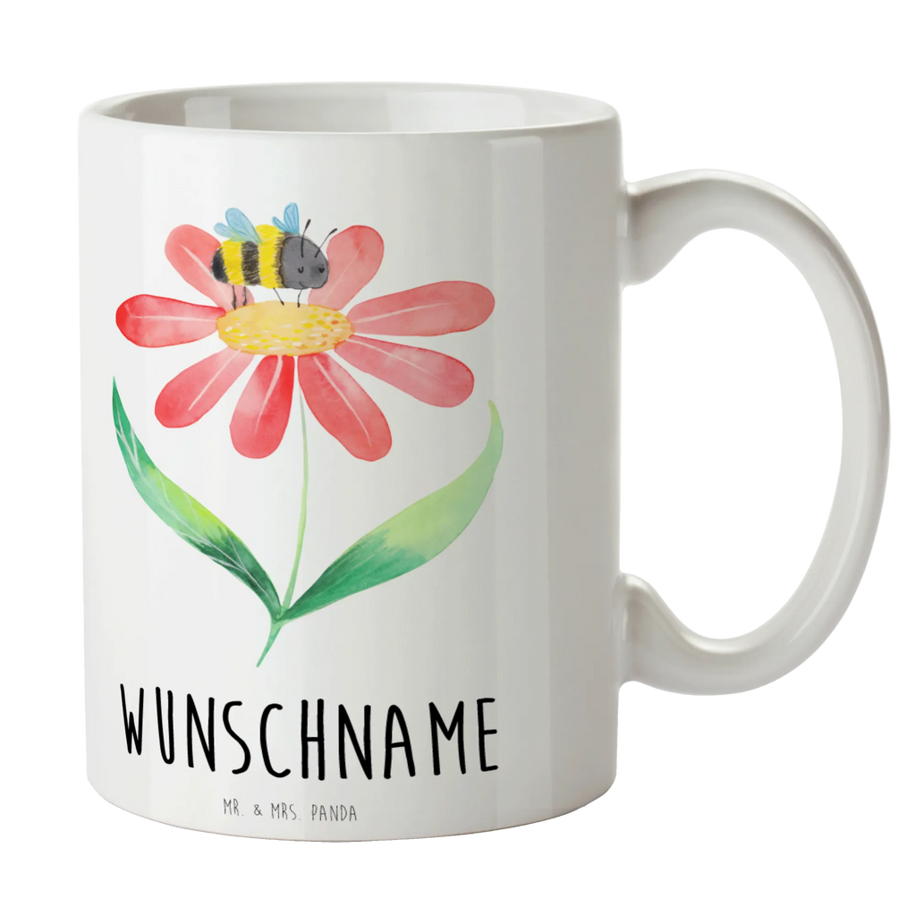 Personalisierte Tasse Hummel Blume Personalisierte Tasse, Namenstasse, Wunschname, Personalisiert, Tasse, Namen, Drucken, Tasse mit Namen, Tiermotive, Gute Laune, lustige Sprüche, Tiere, Hummel, Blume, Wespe, Flauschig, Natur, Feld, Hummeln, Biene