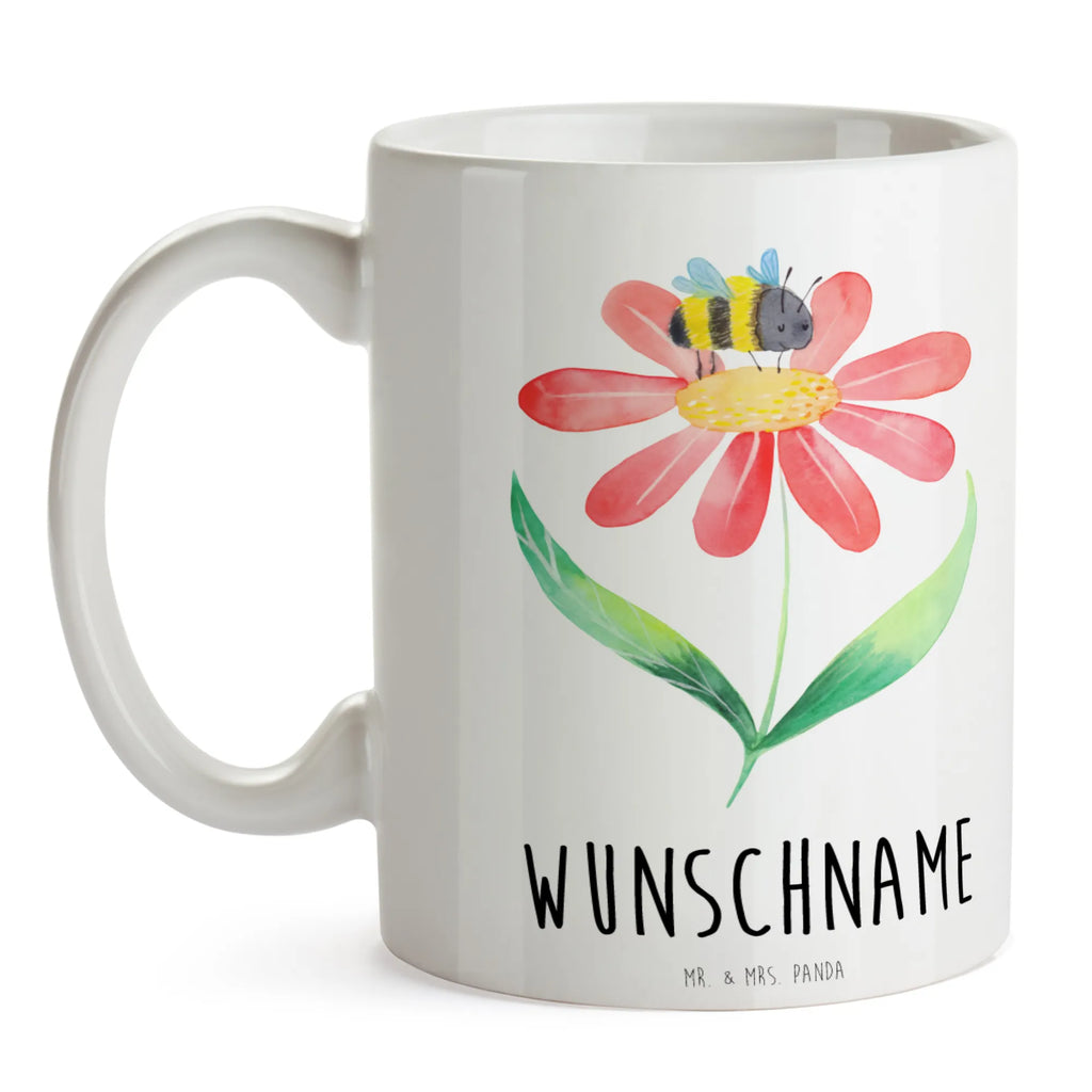 Personalisierte Tasse Hummel Blume Personalisierte Tasse, Namenstasse, Wunschname, Personalisiert, Tasse, Namen, Drucken, Tasse mit Namen, Tiermotive, Gute Laune, lustige Sprüche, Tiere, Hummel, Blume, Wespe, Flauschig, Natur, Feld, Hummeln, Biene