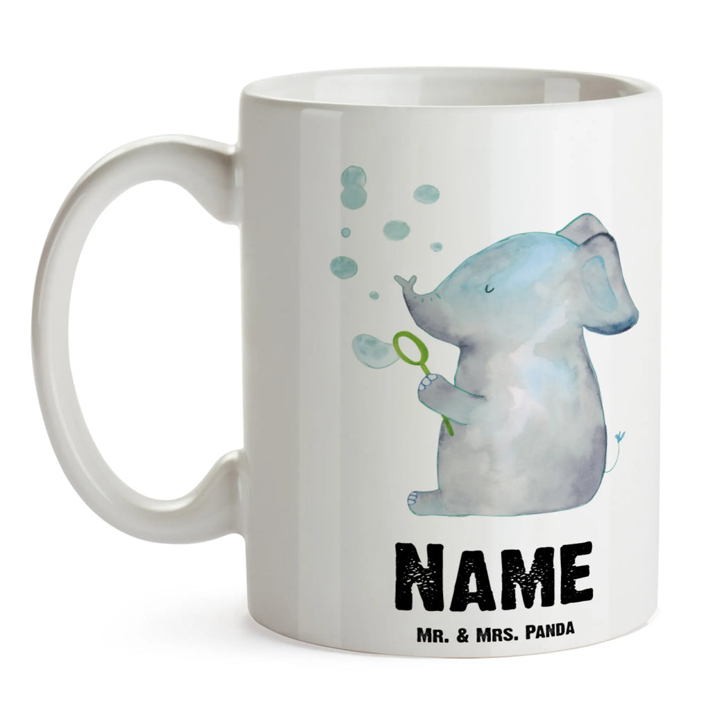 Personalisierte Tasse Elefant Seifenblasen Personalisierte Tasse, Namenstasse, Wunschname, Personalisiert, Tasse, Namen, Drucken, Tasse mit Namen, Tiermotive, Gute Laune, lustige Sprüche, Tiere, Elefant, Elefanten, Dickhäuter, Rüsseltier, Seifenblasen, Liebe, Heimat, Gefühl. Daheim, Liebesbeweis, Liebesspruch