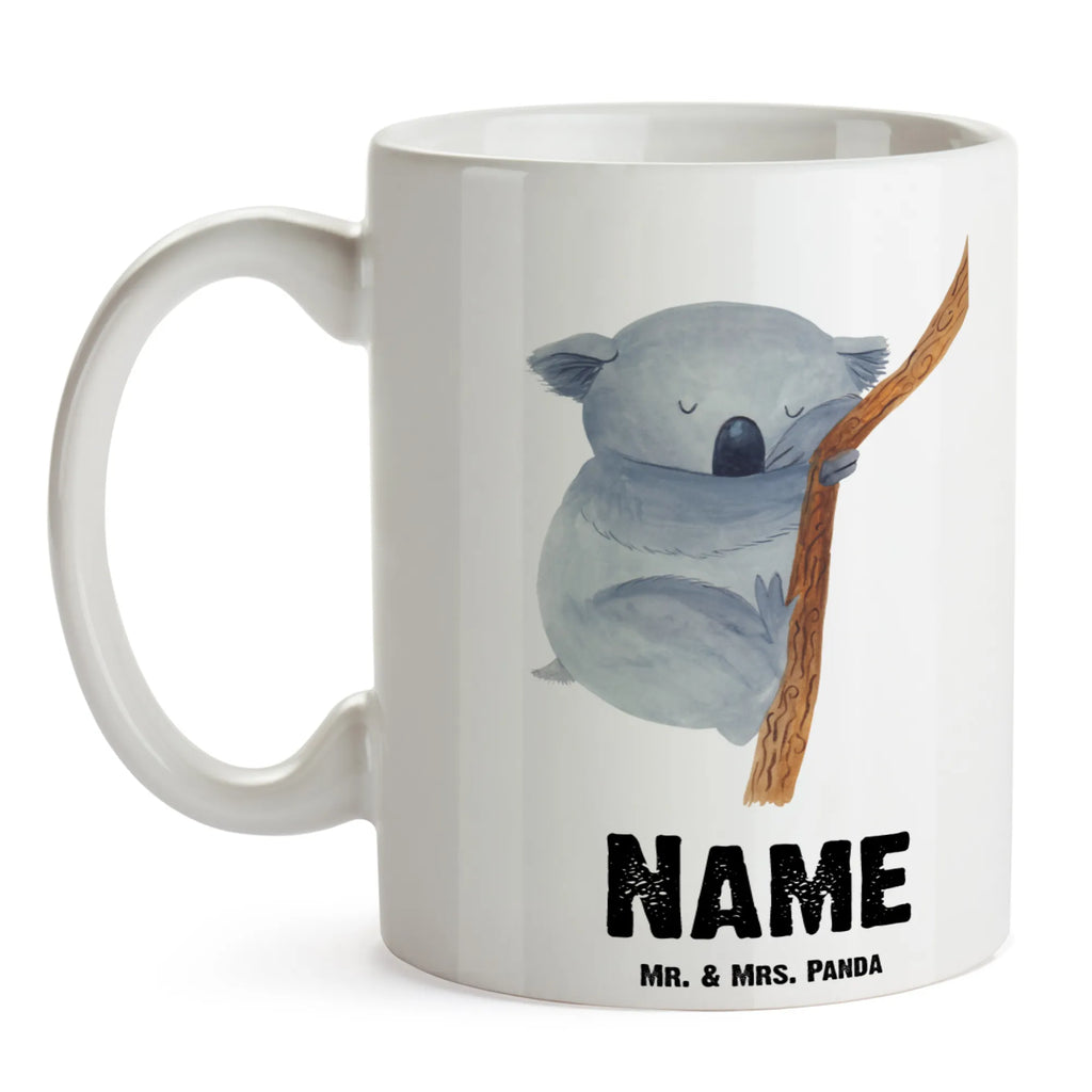 Personalisierte Tasse Koalabär Personalisierte Tasse, Namenstasse, Wunschname, Personalisiert, Tasse, Namen, Drucken, Tasse mit Namen, Tiermotive, Gute Laune, lustige Sprüche, Tiere, Koala, träumen, Traum, schlafen, Schlafzimmer, Traumland, Bär, Koalabär