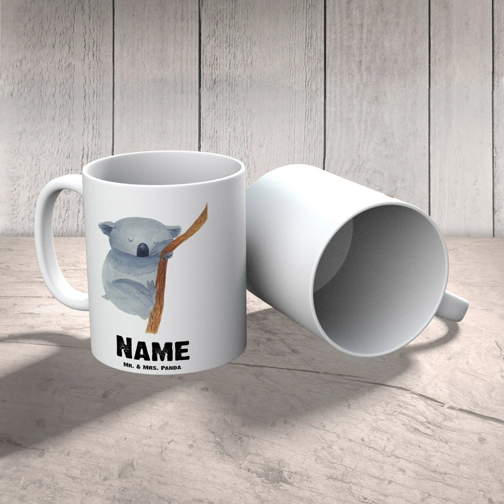 Personalisierte Tasse Koalabär Personalisierte Tasse, Namenstasse, Wunschname, Personalisiert, Tasse, Namen, Drucken, Tasse mit Namen, Tiermotive, Gute Laune, lustige Sprüche, Tiere, Koala, träumen, Traum, schlafen, Schlafzimmer, Traumland, Bär, Koalabär