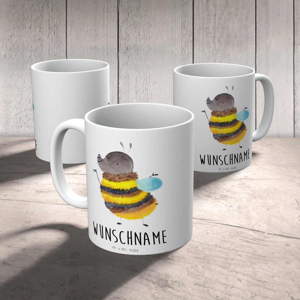 Personalisierte Tasse Hummel flauschig Personalisierte Tasse, Namenstasse, Wunschname, Personalisiert, Tasse, Namen, Drucken, Tasse mit Namen, Tiermotive, Gute Laune, lustige Sprüche, Tiere, Hummel, Flauschig, Biene, Blume, Natur