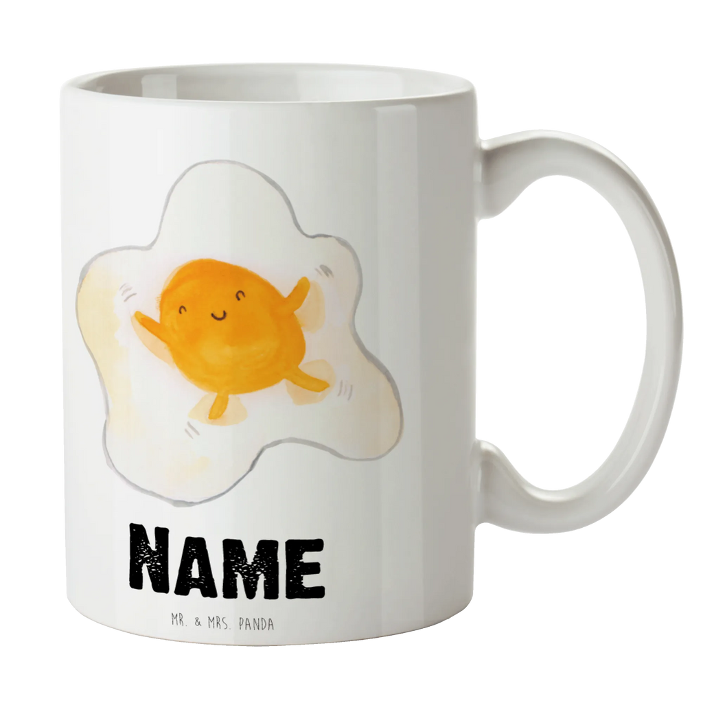 Personalisierte Tasse Spiegelei Personalisierte Tasse, Namenstasse, Wunschname, Personalisiert, Tasse, Namen, Drucken, Tasse mit Namen, Tiermotive, Gute Laune, lustige Sprüche, Tiere, Ei, Spiegelei, Schön, Tag, Glücklich, Liebe