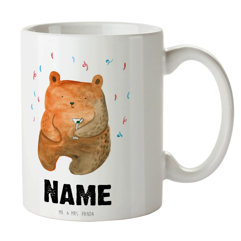 Personalisierte Tasse Bär Party Personalisierte Tasse, Namenstasse, Wunschname, Personalisiert, Tasse, Namen, Drucken, Tasse mit Namen, Bär, Teddy, Teddybär, Geburtstag, Geburtstagsgeschenk, Geschenk, Party, Feiern, Abfeiern, Mitbringsel, Gute Laune, Lustig