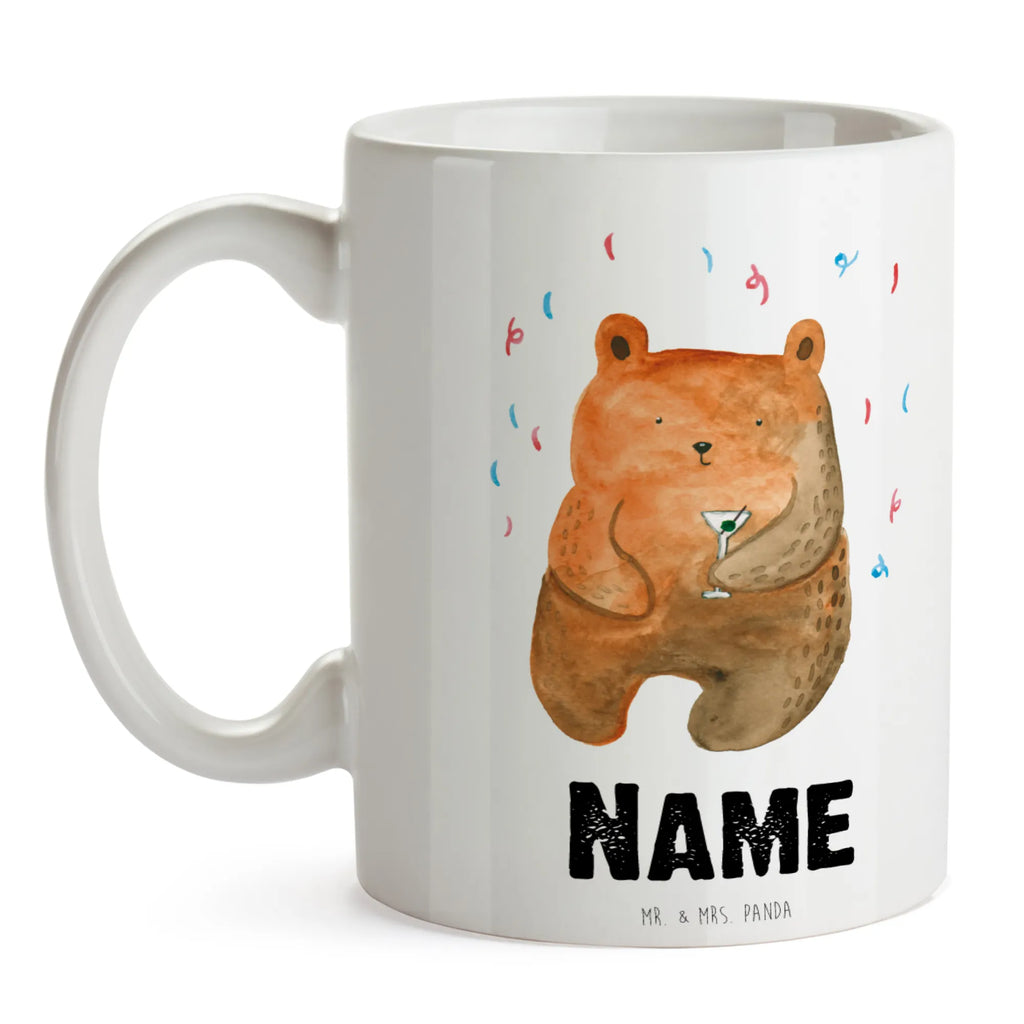 Personalisierte Tasse Bär Party Personalisierte Tasse, Namenstasse, Wunschname, Personalisiert, Tasse, Namen, Drucken, Tasse mit Namen, Bär, Teddy, Teddybär, Geburtstag, Geburtstagsgeschenk, Geschenk, Party, Feiern, Abfeiern, Mitbringsel, Gute Laune, Lustig