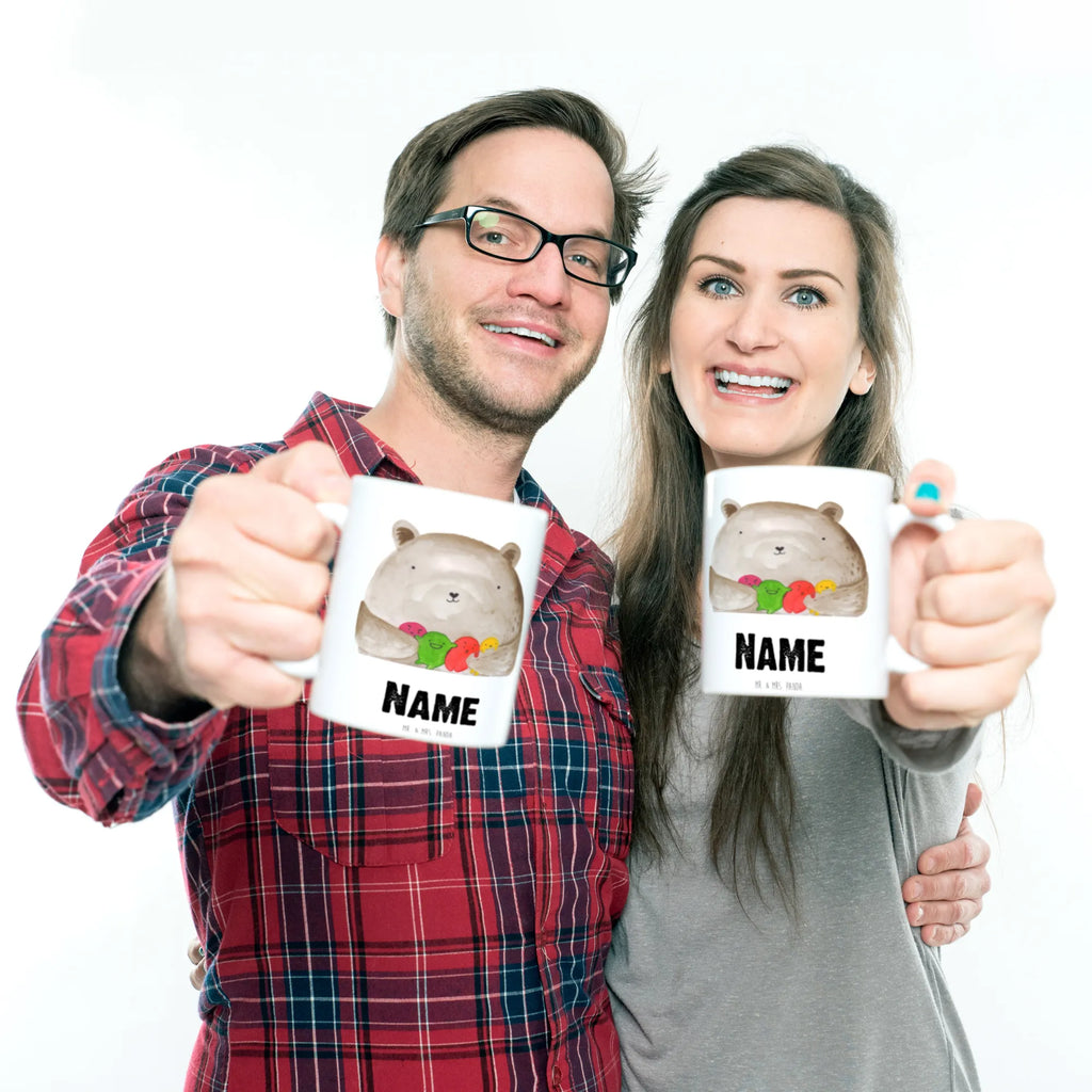 Personalisierte Tasse Bär Gefühl Personalisierte Tasse, Namenstasse, Wunschname, Personalisiert, Tasse, Namen, Drucken, Tasse mit Namen, Bär, Teddy, Teddybär, Wahnsinn, Verrückt, Durchgedreht