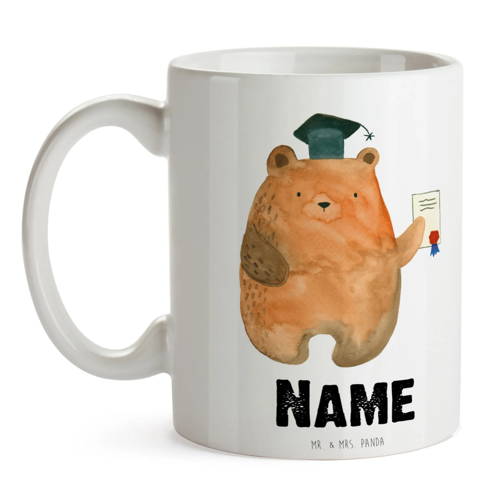 Personalisierte Tasse Prüfungsbär Personalisierte Tasse, Namenstasse, Wunschname, Personalisiert, Tasse, Namen, Drucken, Tasse mit Namen, Bär, Teddy, Teddybär, Abitur, Prüfungen, Prüfung bestanden, Abschluss, Zeugnis, Abschlusszeugnis