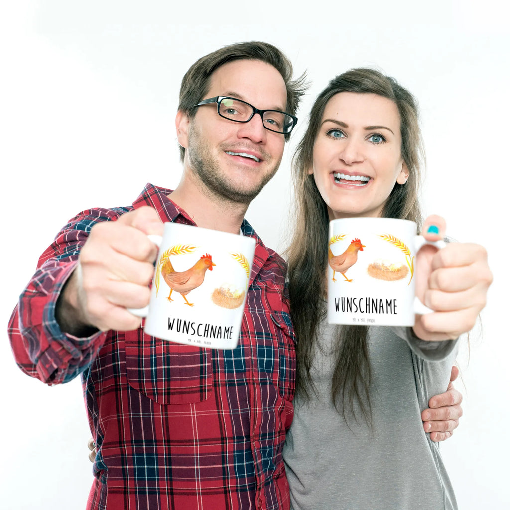 Personalisierte Tasse Huhn stolz Personalisierte Tasse, Namenstasse, Wunschname, Personalisiert, Tasse, Namen, Drucken, Tasse mit Namen, Bauernhof, Hoftiere, Landwirt, Landwirtin, Hahn, Henne, Hühner, Eier, Hof, Landleben, Motivation, Geburt, Magie, Spruch, Schwangerschaft