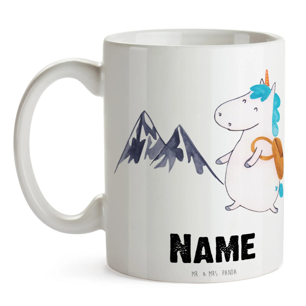 Personalisierte Tasse Einhorn Bergsteiger Personalisierte Tasse, Namenstasse, Wunschname, Personalisiert, Tasse, Namen, Drucken, Tasse mit Namen, Einhorn, Einhörner, Einhorn Deko, Pegasus, Unicorn, Bergsteiger, Abenteuer, Berge, Abenteurer, Weltenbummler, Weltreise, Reisen, Urlaub, Entdecker