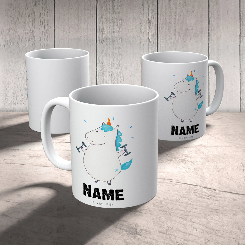 Personalisierte Tasse Einhorn Fitness Personalisierte Tasse, Namenstasse, Wunschname, Personalisiert, Tasse, Namen, Drucken, Tasse mit Namen, Einhorn, Einhörner, Einhorn Deko, Pegasus, Unicorn, Gym, Fitness, Fitnessstudio, Diät, Abnehmen, Sport, Pumpen, Geräte, Sixpack