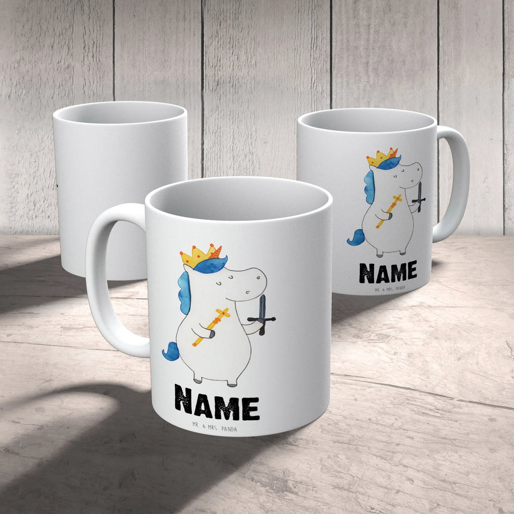 Personalisierte Tasse Einhorn König mit Schwert Personalisierte Tasse, Namenstasse, Wunschname, Personalisiert, Tasse, Namen, Drucken, Tasse mit Namen, Einhorn, Einhörner, Einhorn Deko, Unicorn, König, Ritter, Mittelalter