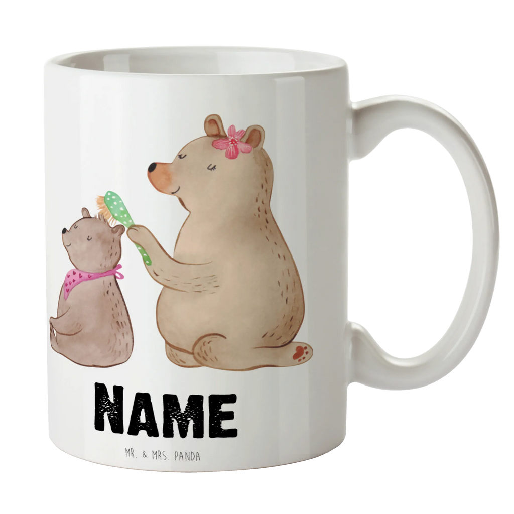 Personalisierte Tasse Bär mit Kind Personalisierte Tasse, Namenstasse, Wunschname, Personalisiert, Tasse, Namen, Drucken, Tasse mit Namen, Familie, Vatertag, Muttertag, Bruder, Schwester, Mama, Papa, Oma, Opa, Geschenk, Mutti, Mutter