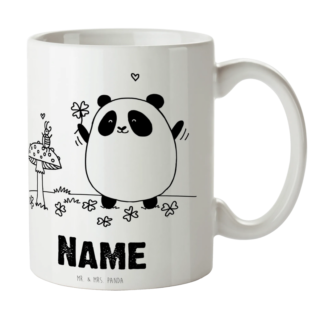 Personalisierte Tasse Easy & Peasy Viel Glück Personalisierte Tasse, Namenstasse, Wunschname, Personalisiert, Tasse, Namen, Drucken, Tasse mit Namen