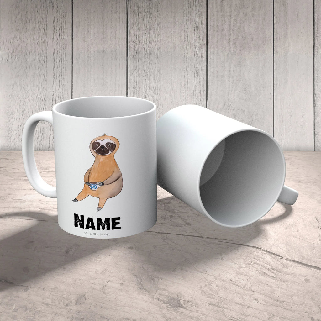 Personalisierte Tasse Faultier Kaffee Personalisierte Tasse, Namenstasse, Wunschname, Personalisiert, Tasse, Namen, Drucken, Tasse mit Namen, Faultier, Faultier Geschenk, Faultier Deko, Faultiere, faul, Lieblingstier, Kaffee, erster Kaffee, Morgenmuffel, Frühaufsteher, Kaffeetasse, Genießer, Coffee, Kaffeegetränk