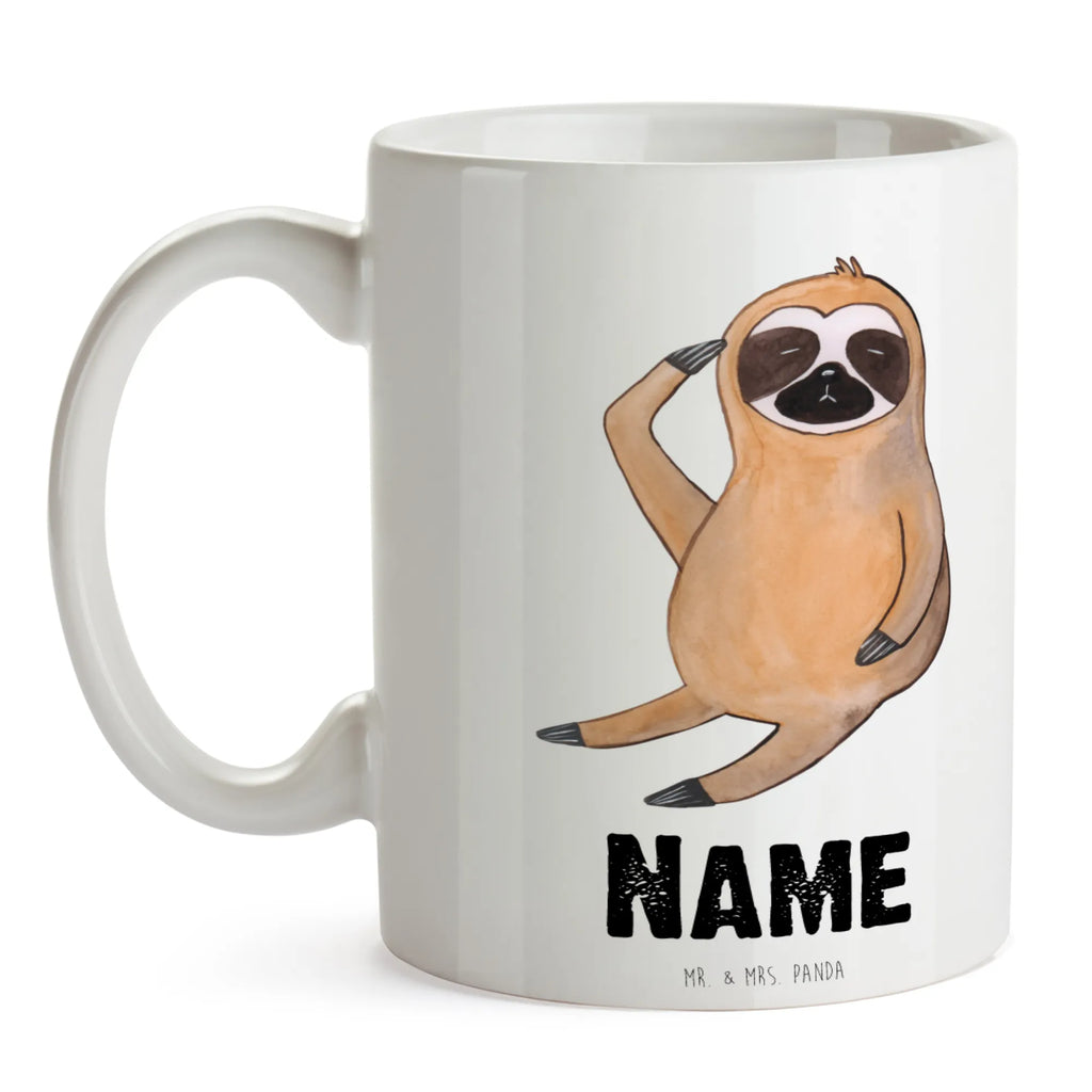 Personalisierte Tasse Faultier Vogel zeigen Personalisierte Tasse, Namenstasse, Wunschname, Personalisiert, Tasse, Namen, Drucken, Tasse mit Namen, Faultier, Faultier Geschenk, Faultier Deko, Faultiere, faul, Lieblingstier, Spinner, früher Vogel, der frühe Vogel, Frühaufsteher, Morgenmuffel, Vogel, Faultierwelt