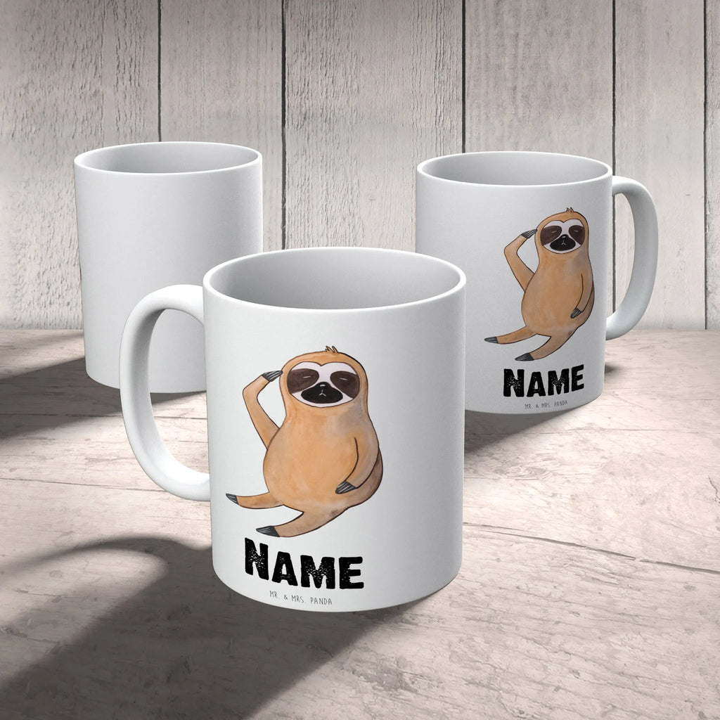 Personalisierte Tasse Faultier Vogel zeigen Personalisierte Tasse, Namenstasse, Wunschname, Personalisiert, Tasse, Namen, Drucken, Tasse mit Namen, Faultier, Faultier Geschenk, Faultier Deko, Faultiere, faul, Lieblingstier, Spinner, früher Vogel, der frühe Vogel, Frühaufsteher, Morgenmuffel, Vogel, Faultierwelt