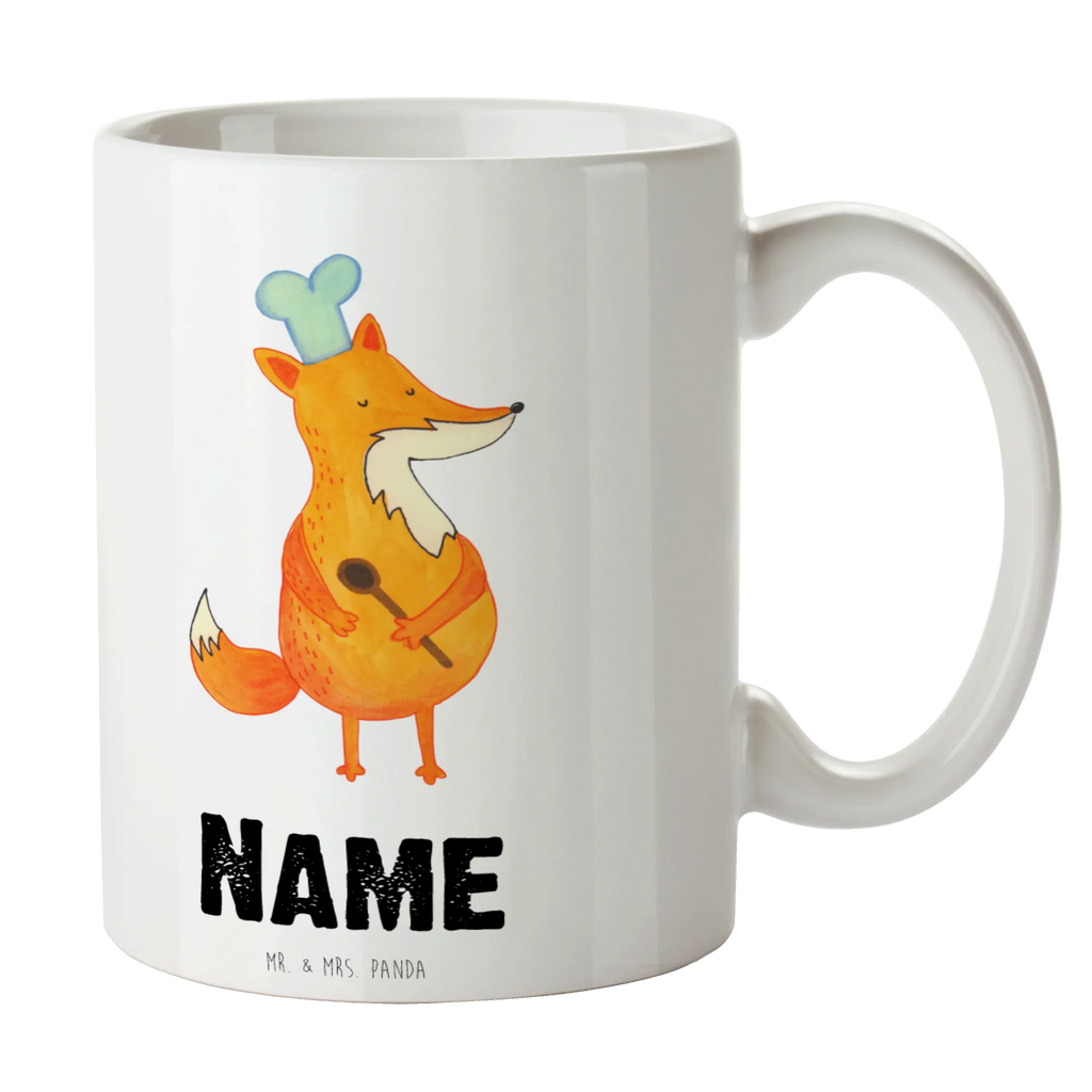 Personalisierte Tasse Fuchs Koch Personalisierte Tasse, Namenstasse, Wunschname, Personalisiert, Tasse, Namen, Drucken, Tasse mit Namen, Fuchs, Füchse, Koch Geschenk, Küche Spruch, Küche Deko, Köche, Bäcker, Party Spruch, Spruch lustig, witzig