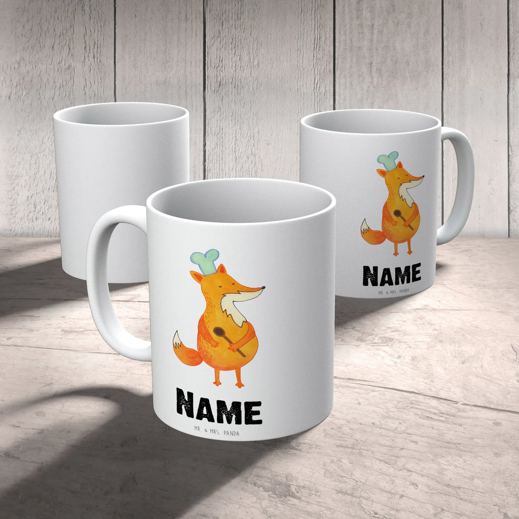 Personalisierte Tasse Fuchs Koch Personalisierte Tasse, Namenstasse, Wunschname, Personalisiert, Tasse, Namen, Drucken, Tasse mit Namen, Fuchs, Füchse, Koch Geschenk, Küche Spruch, Küche Deko, Köche, Bäcker, Party Spruch, Spruch lustig, witzig