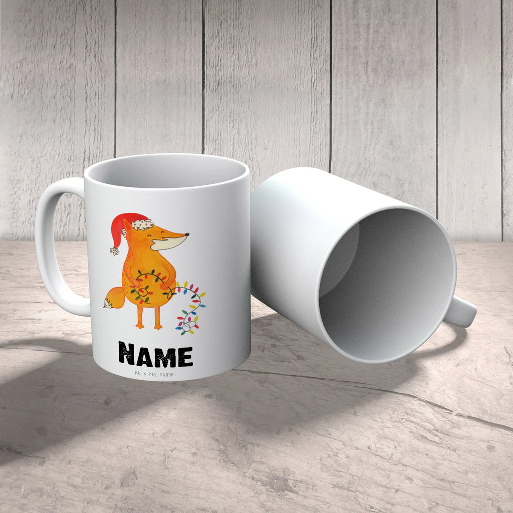 Personalisierte Tasse Fuchs Weihnachten Personalisierte Tasse, Namenstasse, Wunschname, Personalisiert, Tasse, Namen, Drucken, Tasse mit Namen, Winter, Weihnachten, Weihnachtsdeko, Nikolaus, Advent, Heiligabend, Wintermotiv, Fuchs, Füchse, Spruch schön, Geschenk Weihnachten, Weihnachtsmann, Weihnachtszeit