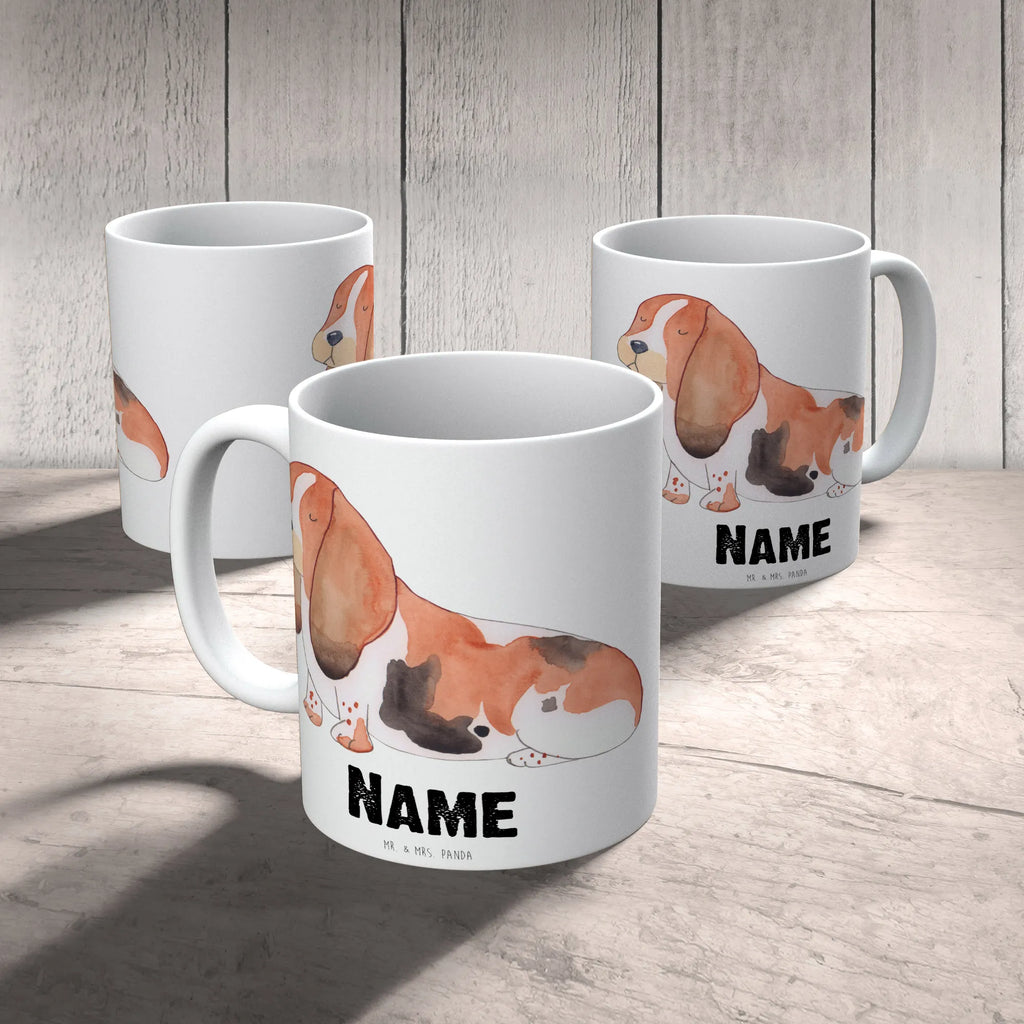 Personalisierte Tasse Hund Basset Hound Personalisierte Tasse, Namenstasse, Wunschname, Personalisiert, Tasse, Namen, Drucken, Tasse mit Namen, Hund, Hundemotiv, Haustier, Hunderasse, Tierliebhaber, Hundebesitzer, Sprüche, Basset Hound, Basset, Hundeliebe, kinderlos