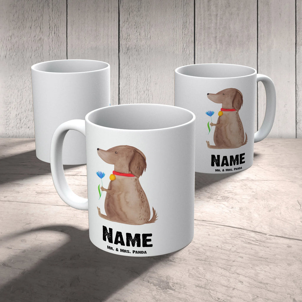 Personalisierte Tasse Hund Blume Personalisierte Tasse, Namenstasse, Wunschname, Personalisiert, Tasse, Namen, Drucken, Tasse mit Namen, Hund, Hundemotiv, Haustier, Hunderasse, Tierliebhaber, Hundebesitzer, Sprüche, Hunde, Frauchen, Hundeliebe